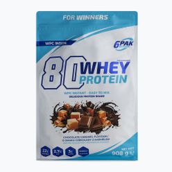 Whey 6PAK 80 Protein 908g karamel-čokoláda PAK/162#KACZE