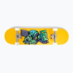 Fish Skateboards Mason Beginner classic skateboard 8.0" žlutý