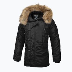 Pánská zimní bunda Pitbull West Coast Alder Fur Parka black