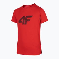 Dětské tričko 4F HJZ22-JTSM002 červené