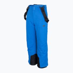 Dětské lyžařské kalhoty 4F modré HJZ22-JSPMN001