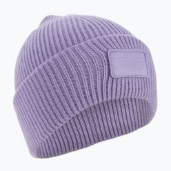 Dětská zimní čepice 4F fialová HJZ22-JCAD003