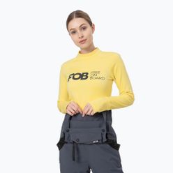 Dámské termo tričko 4F žlutá H4Z22-BIDD030