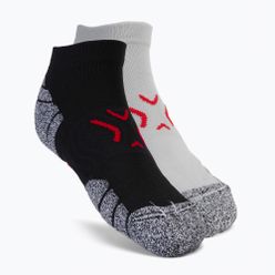 Pánské tréninkové ponožky 4F H4Z22-SOM001 šedo-červené