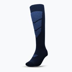 Pánské lyžařské ponožky 4F M030 navy blue 4FAW22UFSOM030