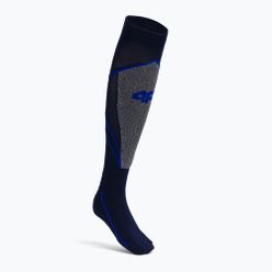 Pánské lyžařské ponožky 4F M031 navy blue 4FAW22UFSOM031