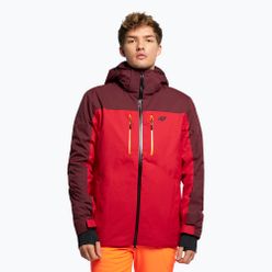Pánská lyžařská bunda 4F červená H4Z21-KUMN014