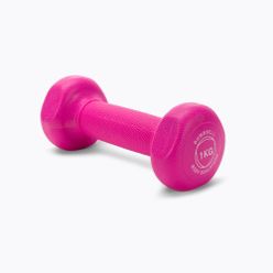 Neoprenová činka Body Sculpture 1 kg růžová BW 131_1KG