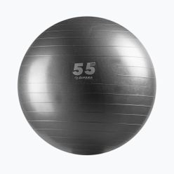 Gymnastický míč fitness Gipara 55 cm šedý 3141