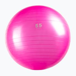 Gymnastický míč fitness fitness Gipara 55 cm růžový 3998