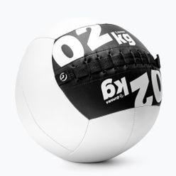 Míč wall ball Gipara 2 kg bílý 3090
