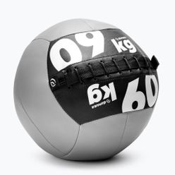 Míč wall ball Gipara 9 kg šedý 3097
