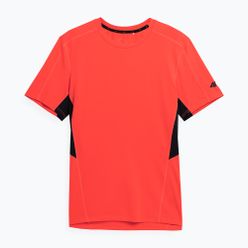 Pánské tréninkové tričko 4F červené 4FSS23TFTSM404-62S