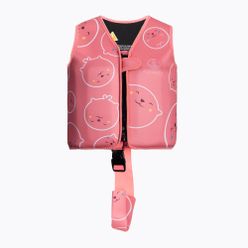 Dětská vesta AQUASTIC belay růžová HT-16879