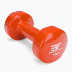 Vinylová činka Bauer Fitness 5 kg oranžová AC-1406