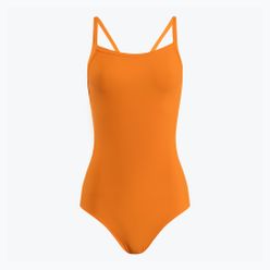 Dámské jednodílné plavky CLap Dvouvrstvé oranžové CLAP104