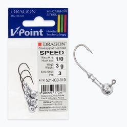 Dragon V-Point Speed jigová hlava 3g 3ks černá PDF-521-030-010
