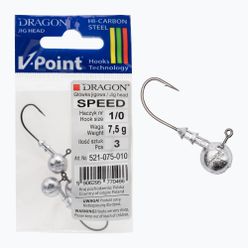 Dragon V-Point Speed jigová hlava 7 5g 3ks černá PDF-521-075-010