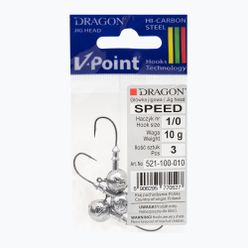 Dragon V-Point Speed jigová hlava 10g 3ks černá PDF-521-100-010
