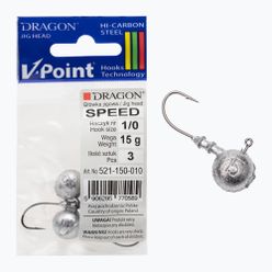 Dragon V-Point Speed 15g 3ks jigová hlava černá PDF-521-150-010