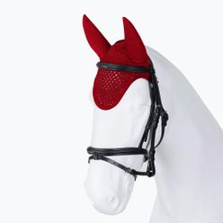 Chrániče sluchu TORPOL TOP LUX Horse, látkové, červené 3951-M-ST-09