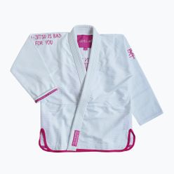 GI pro brazilské jiu-jitsu pánská kukla MANTO Balaclava white MNG982_WHT/PIN