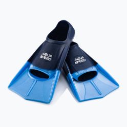 Dětské plavecké ploutve AQUA-SPEED tmavě modré a modré 137