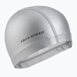 AQUA-SPEED Plavecká čepice Profi 26 stříbrná 90