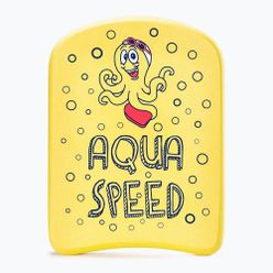 Dětská plavecká deska AQUA-SPEED Kiddie Octopus žlutá 6897