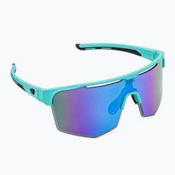 Cyklistické brýle GOG Athena matné tyrkysové / černé / polychromatické bílo-modré E508-2