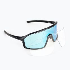 Cyklistické brýle GOG Odyss matná tmavě modrá / černá / polychromatická bílo-modrá E605-3