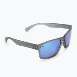 Sluneční brýle GOG Logan fashion matná krystalově šedá / polychromatická bílo-modrá E713-2P