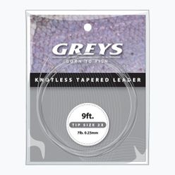 Greys Greylon Knotless Tapered Leader spinningový návazec čirý 1326005