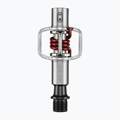 Pedály na kolo Crankbrothers Eggbeater 1 stříbrno-červene CR-14792