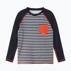 Reima Kroolaus dětské plavecké tričko černobílé 5200150B-9991