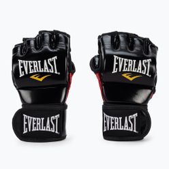 Pánské Grapplingové rukavice EVERLAST MMA Rukavice s palcem Maya černé 7565 BLK-S/M