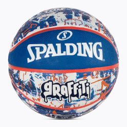 Basketbalový míč Spalding Graffiti 7 modro-červená 84377Z