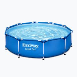 Kulatý bazén Bestway Steel Pro modrý 56679