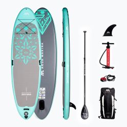 Prkno SUP Aqua Marina Dhyana - Yoga iSUP, 3,36 m/15 cm, s pádlem a bezpečnostním vodítkem šedé BT-21DHP