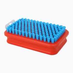Lyžařský kartáč Swix Brush rect.,jemný modrý nylon červený T0160B