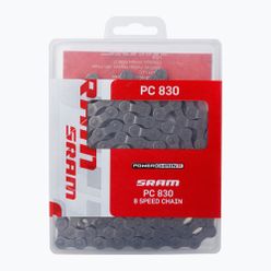 Řetěz na kolo SRAM 10 CN PC830 W/ PWR šedý 46.2758.114.005