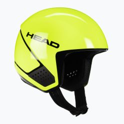 Dětská lyžařská helma HEAD Downforce Jr žlutá 320310