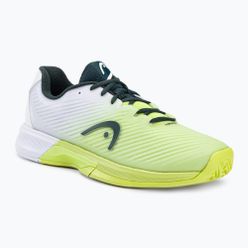 Pánská tenisová obuv HEAD Revolt Pro 4.0 zeleno-bílá 273263