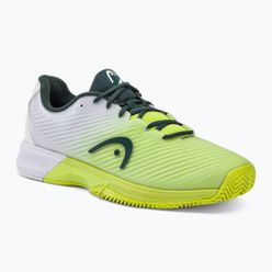 Pánská tenisová obuv HEAD Revolt Pro 4.0 Clay zeleno-bílá 273273