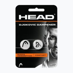 Tlumič HEAD Djokovic 2 ks balení bílý 285704