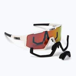 Cyklistické brýle Bliz Fusion S3 matná bílá / kouřově červená multi 52105-00