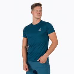 Pánské trekingové tričko Haglöfs L.I.M Tech Tee tmavě modré 6052264Q2