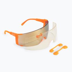 Brýle na kolo POC Propel fluorescent orange translucent/clarity road gold