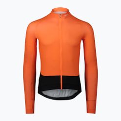 Pánské cyklistické oblečení s dlouhým rukávem POC Essential Road poc o zink orange