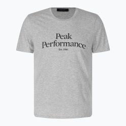 Pánské trekové tričko Peak Performance Original Tee šedé G77692090